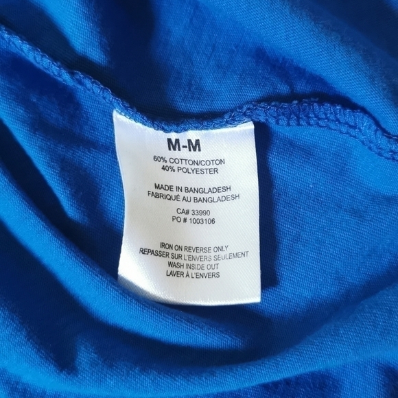 DC Comics Superman Logo Blue Mens T Shirt Medium - Picture 5 of 5